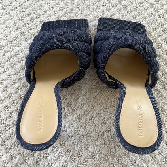 Bottega Veneta denim heel. NEVER WORN. No dust bag no box. Purchased in France. - Picture 7 of 7